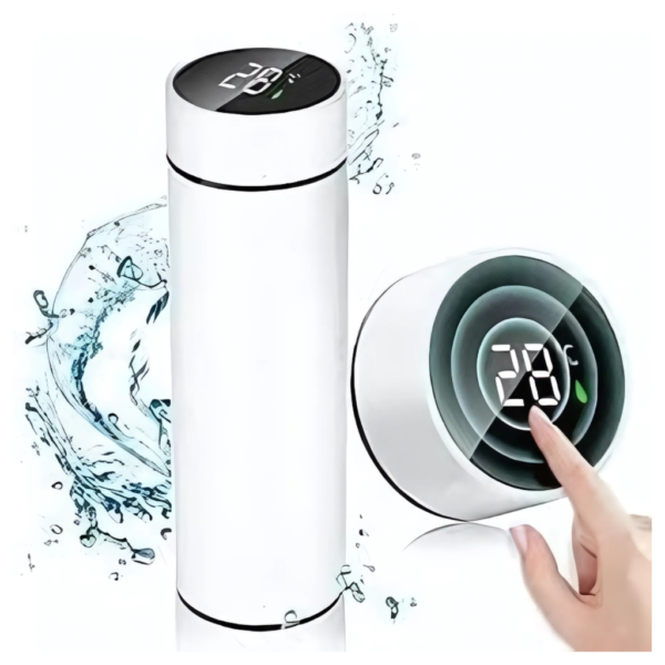 Temperature Water Bottle Stainless Steel, Thermos Smart Bottle | 500 ML